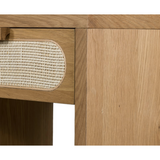 Allegra Nightstand - Natural Cane