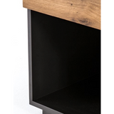 Holland Nightstand - Grey Lacquer