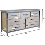 Irondale 7 Drawer Dresser
