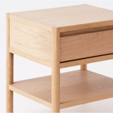 Monarch Single Drawer Nightstands in Oak