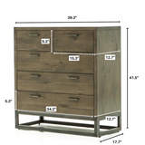 Stark 5 Drawer Chest