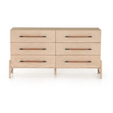 Rosedale 6 Drawer Dresser-Yucca Oak