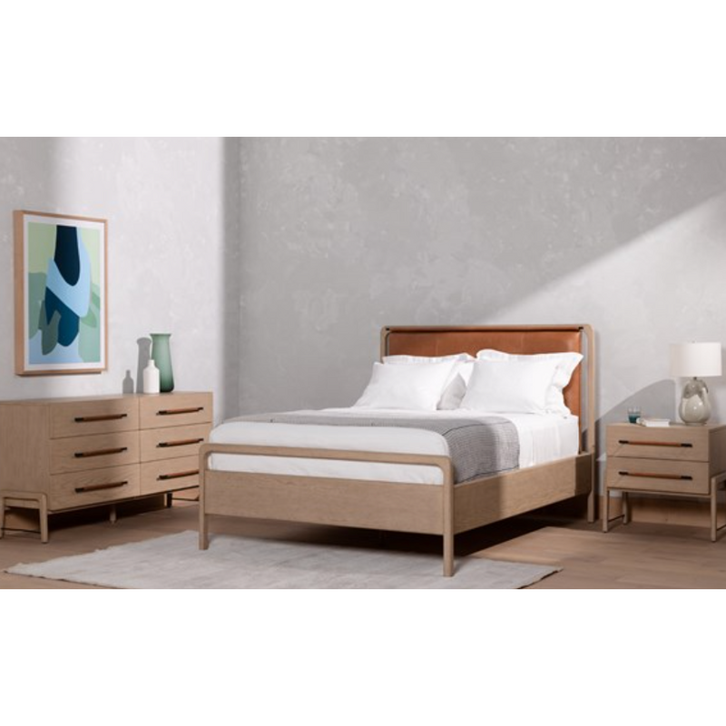 Rosedale 6 Drawer Dresser-Yucca Oak