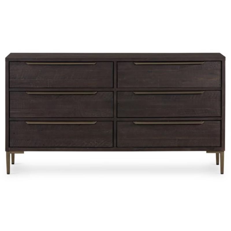 Wyeth 6 Drawer Dresser - Dark Carbon