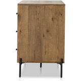 Eaton 9 Drawer Dresser - Amber Oak Resin