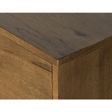 Eaton 9 Drawer Dresser - Amber Oak Resin