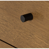 Eaton 9 Drawer Dresser - Amber Oak Resin