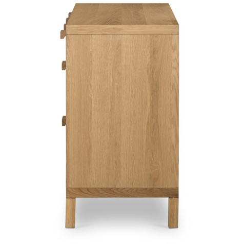 Allegra 8 Drawer Dresser - Natural Cane