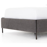 Leigh Upholstered Bed - San Remo Ash