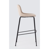 Oles Stool - Light Beige Fabric