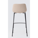 Oles Stool - Light Beige Fabric