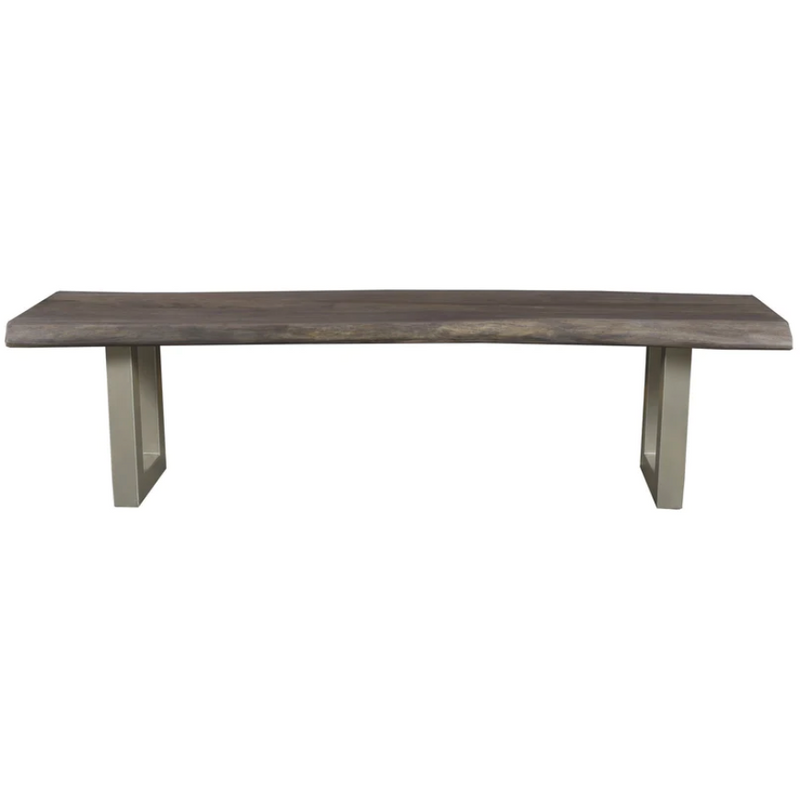 Taj Dining Bench- U metal Base