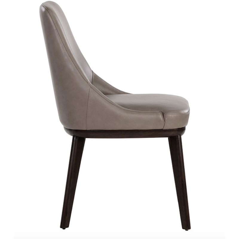 Jody Dining Chair - Alpine Grey Leather