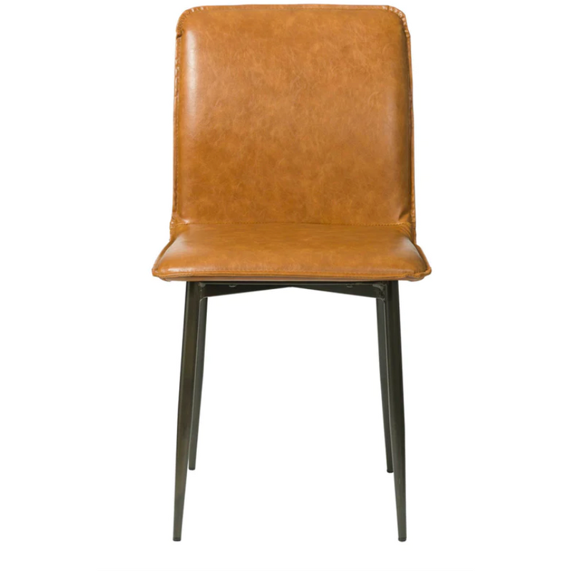 Luca Dining Chair in Tan Brown