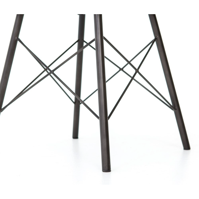 Diaw Dining Chair - Distressed Black