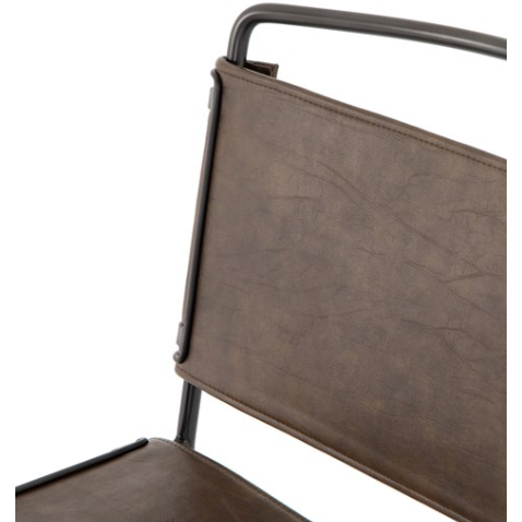 Wharton Dining Chair - Distressed Brown