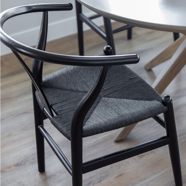 Frida Dining Chair - Matte Black