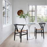 Frida Dining Chair - Black and Natural