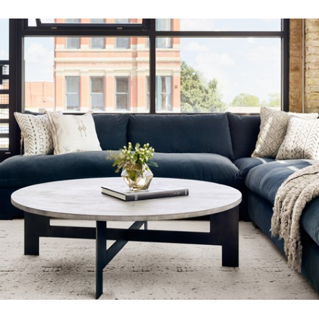 Grant 3 Pc Sectional in Henry Charcoal