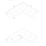 Oskar - 5 Seat Sectional