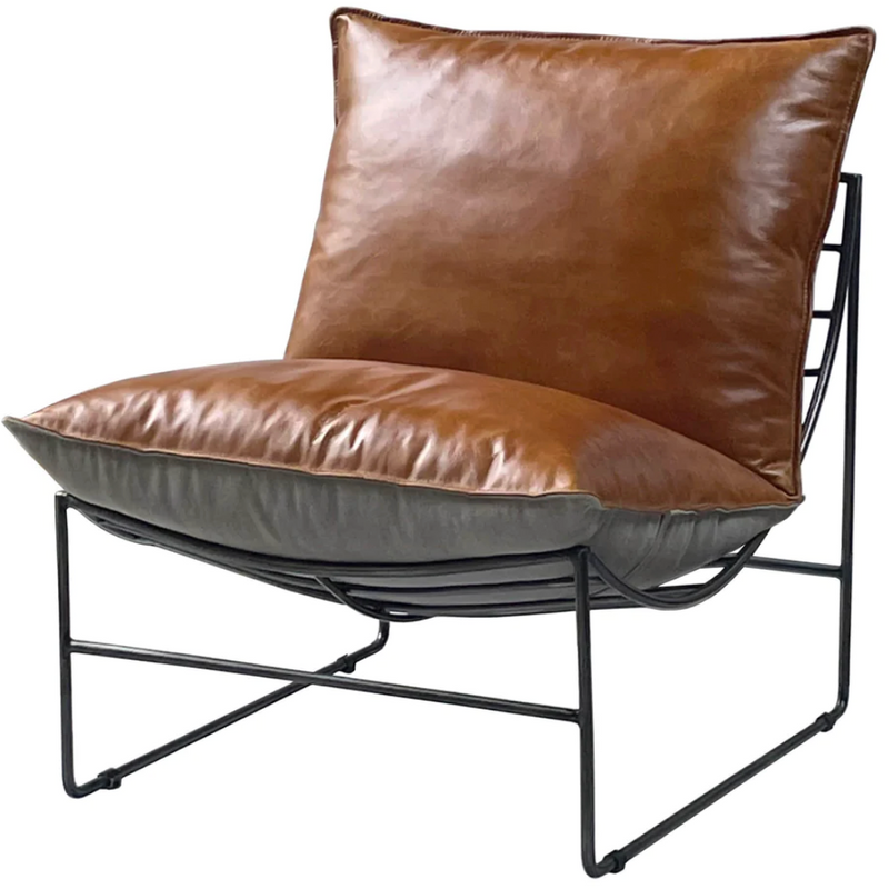 Bodi Leather Club Chair