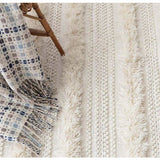 Zara Striped Ivory Area Rug