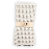 Waffle Hand Towel - Pack of 2 - Light Grey