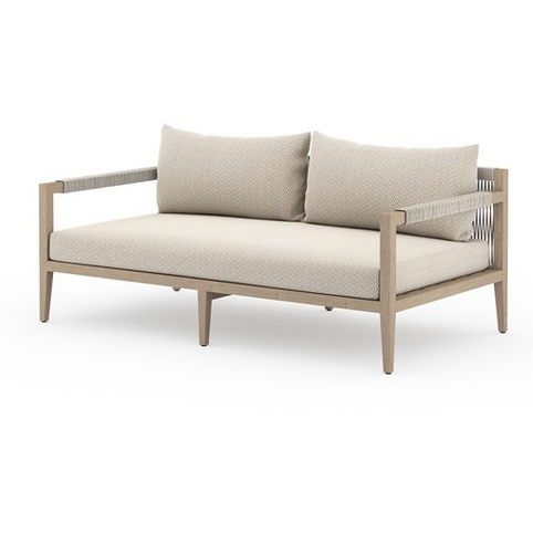 Sherwood Outdoor Sofa 63&quot; Faye Sand