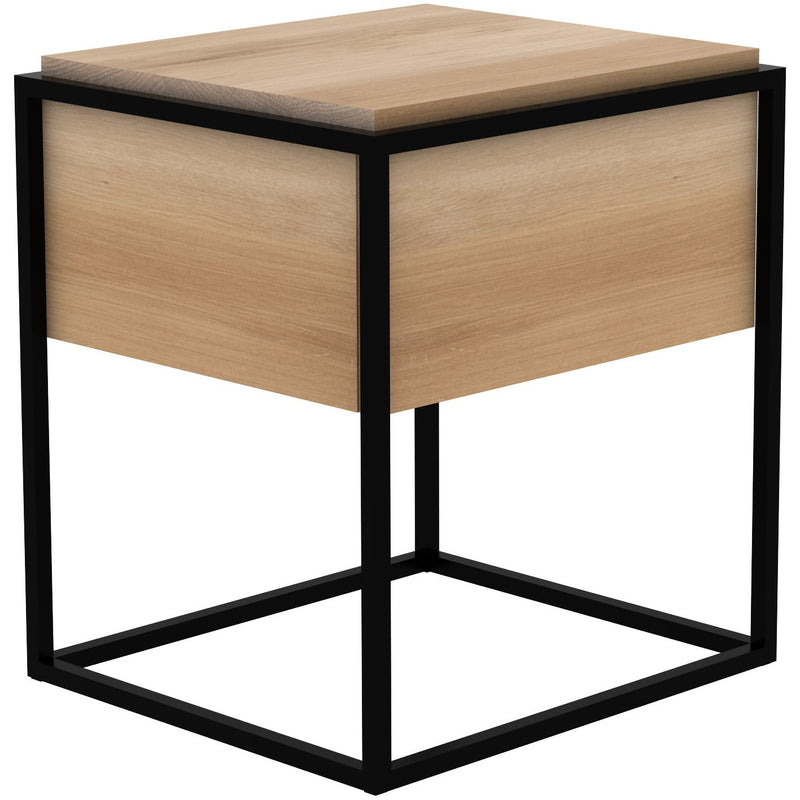 Oak Monolit Bedside Table