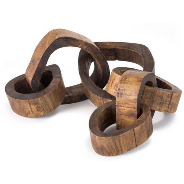 Wooden Links Centerpiece