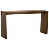 Merwin Console - Medium Brown Finish