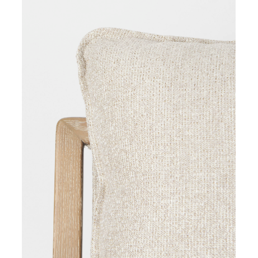 Brayden Accent Chair Beige Fabric