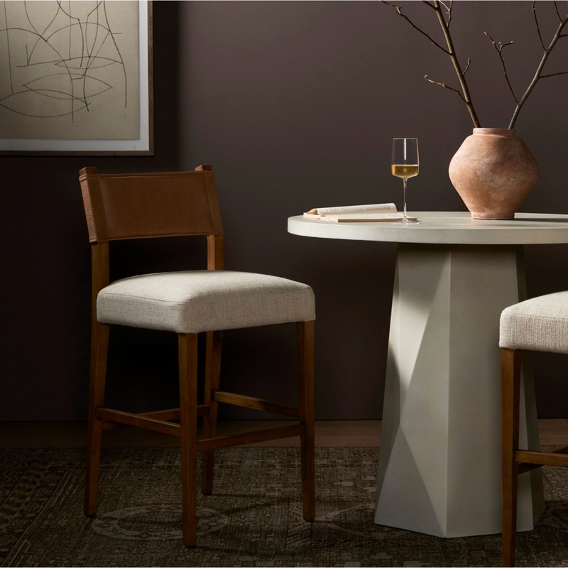 Ferris Bar Stool in Winchester Beige