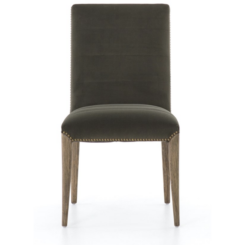 Nate Dining Chair - Velvet Loden