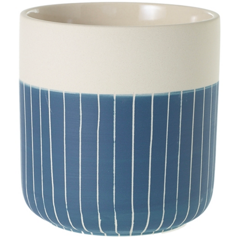 Westview Pot 4.75&quot; x 5&quot; Stripes