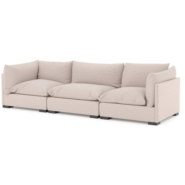 Westwood 3 Piece Sectional - Bayside Pebble