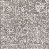 Harput Rug in Charcoal and Grey