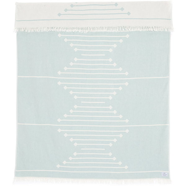 Tofino Towel Co - Turkish Throw 100% cotton The Endeavour- Sage