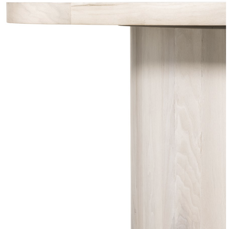 Hudson Round Dining Table - Ashen Walnut