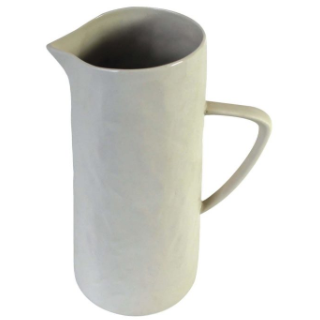 Stoneware Pitcher White