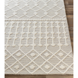 Izmir Area Rug - Medium Grey/Ivory