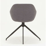 Nixon Dining Chair - Dark Grey Fabric