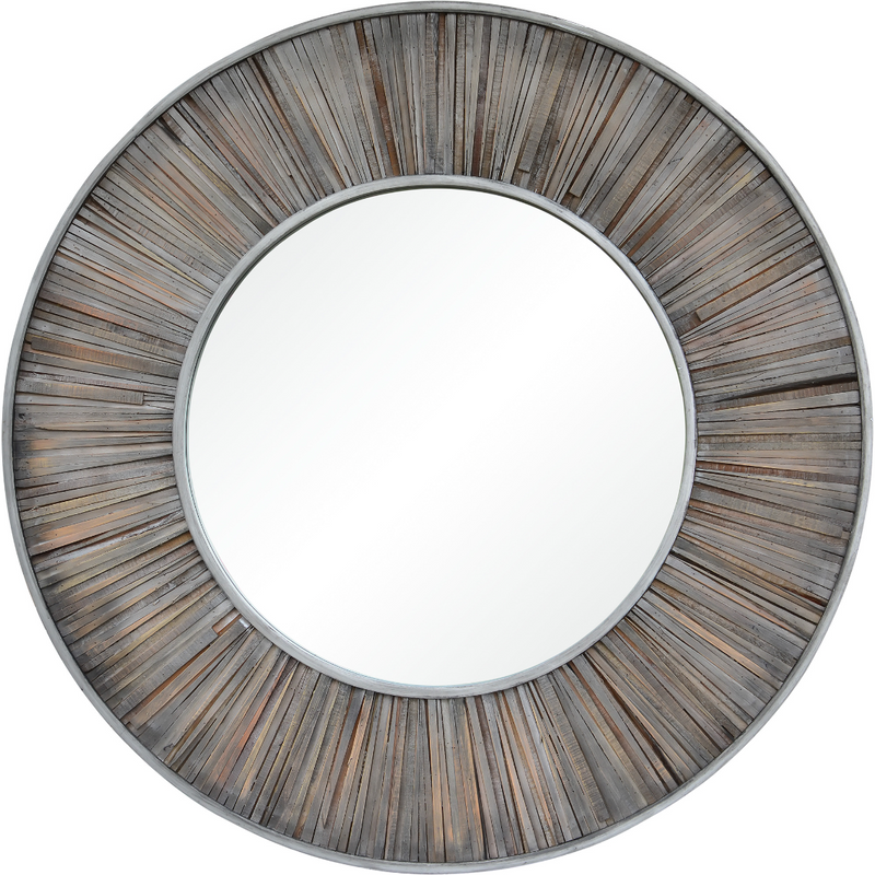 Burst 48" Round Mirror