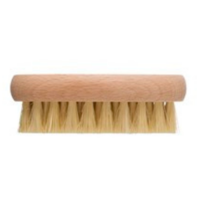 Beech Wood Dish Brush with Leather Strap