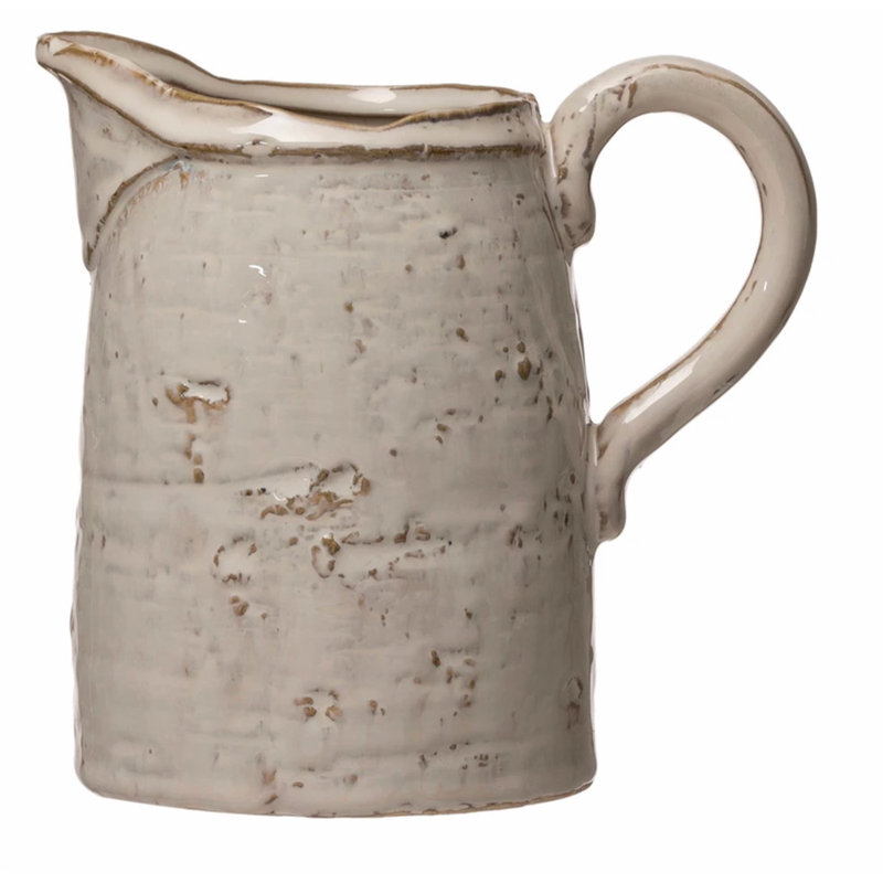 Stoneware Pitcher