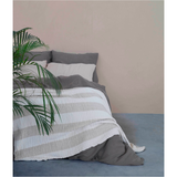 Linen Crinkle Throw