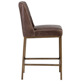 Leighland Counter Stool - Havana Dark Brown