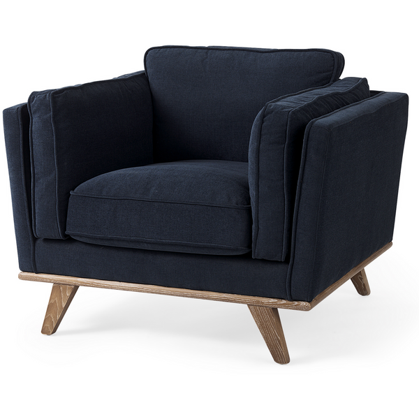 Brooke Navy Blue Chair