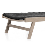 Delano Outdoor Lounger - Weathered Grey