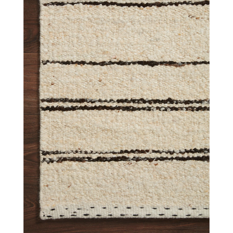 Roman Rug - Natural / Charcoal